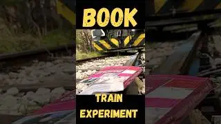 Train Experiment: BOOK! #shorts @TrainXperiments