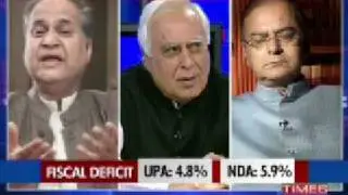 The Newshour Debate 'UPA v/s NDA:The Economy' Part 2