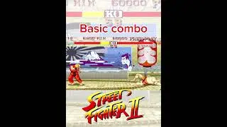 Basic combo as Ken! #streetfighter #streetfighter2 #fyp #gaming