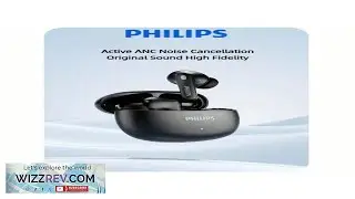 Philips New Wireless Bluetooth Earphones ANC Active Noise Cancellation In Ear Gaming