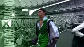 Entrada de Fernanfloo con su m&uacute;sica en Velada del A&ntilde;o 3