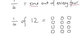 Finding fractions of sets of objects
