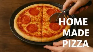 How to Build the Perfect Homemade Pizza | Layering, Toppings & Baking#HomemadePizza#BuildAPizza