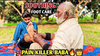 ASMR Ultimate Foot Relief Therapy&rdquo;Sole Serenity Massage&rdquo;Revitalize Foot Wellness&rdquo;. 