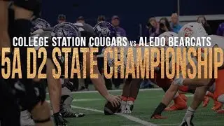 2017 State Championship: College Station Cougars vs Aledo Bearcats | GAME HIGHLIGHTS