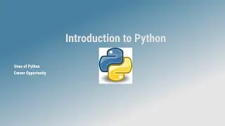 Python Programming Full Course | Introduction to the Python.