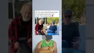 This 70+ year old dad finally got sober! he will be three years clean next month, There's always hop