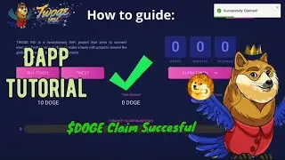 EARN Dogecoin using the TWOGE INU DAPP! #DOGECOIN