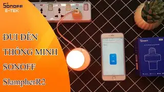Đui đ&egrave;n th&ocirc;ng minh Wifi Sonoff Slampher R2 ch&iacute;nh h&atilde;ng