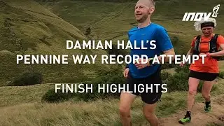 Finish highlights Damian Hall's Pennine Way record attempt