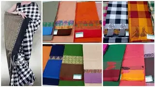 Summer Daily Wear Cotton Sarees from Rs.390|Beautiful 100%Cotton Sarees|Whatsapp Orders Available