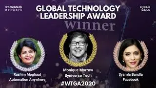 Women in Tech Global Technology Leadership Award 2020