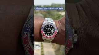 Rolex Pepsi GMT Master II up close and personal | #rolex #watch #gmtmasterii #gmtmaster2