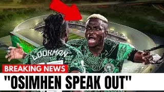 The Whole Country Is On Me&rdquo; &ndash; Osimhen Speaks After AFCON Drama