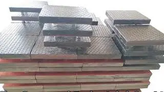Top quality Rubber ceramic liner plate / Ceramic rubber steel lining plate