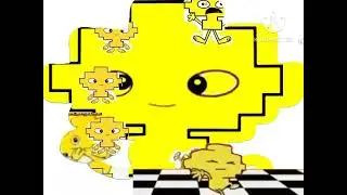 Nicktoons (UK) Nickelodeon (USA) Ident - Yellow Pixel (2004-2007)