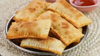 McDonald's Veg Pizza McPuff Recipe | Crispy & Crunchy Snack for Kids | Homemade Pizza Puff