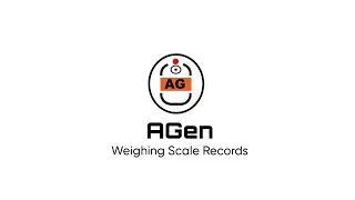 AGen for Weight Data Capture Weighing Records & Reading