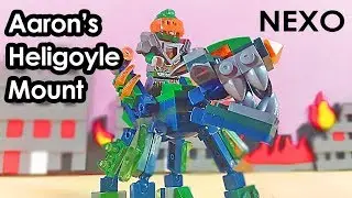 Lego - Nexo Knights - Aaron's Heligoyle Mount - bootleg by LY