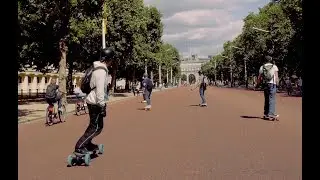Boosted Board Riders UK & Esk8 UK  combined meet up - London ride