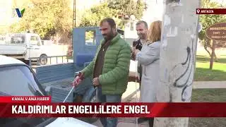 Kaldırımlar engellilere engel... #engelliler
