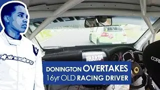Donington Overtakes: #SchoolboyRacer Damani Marcano, 2015 VW Racing Cup