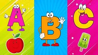 А — это яблоко 🍎 | Мультфильм-песенка про фонетику ABC для детей | Изучаем алфавит с удовольствие...