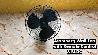 Atomberg Wall Fan with Remote Control & BLDC Technology Atomberg Renesa 400mm