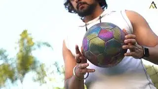 NytActiv Holographic Glowing Soccerball
