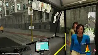 The Bus - Heute fährt mal meine Frau - dann gibt es später einen Fahrerwechsel.