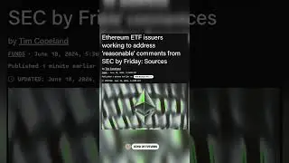 CRYPTONEWS: Ethereum NOT a security, SEC, Tether #bitcoin #eth #binance #top #ethereum