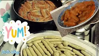 كفتة الارز بالصلصةمن الألف للياء 😋😍Kofta with red sauce Egyptian recipe