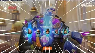 QAD Ziyad CANNOT LOSE On Hazard! Overwatch 2 Season 16 Gameplay!