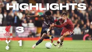 Liverpool 3-1 Spurs | Carabao Cup Highlights