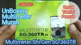UnBoxing Multitester Analog Shi-Gen SG-360TR