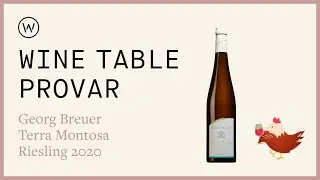 Wine Table provar Georg Breuer Terra Montosa Riesling 2020