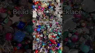 Причудливое колье Bead Bucket в сказочной тематике! 🌿✨ #бусины #beadbucket #beadednecklaces #hand...