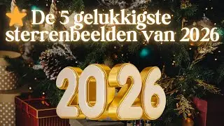 Horoscopen voor 2026: Welke 5 sterrenbeelden hebben het meeste geluk in 2026?