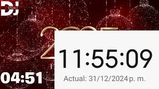 Conteo Regresivo Fin De Año 2024 | Bienvenido 2025 (ULTIMOS 15 MINUTOS) | DJ STDA