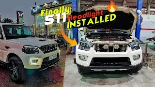 Scorpio Headlight Upgrade⚡️Convert S11 With Price Details || Scorpio Modification 2023