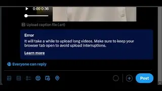 Error When Uploading Video to Twitter - Here&rsquo;re All the Solutions You Need! #twitter