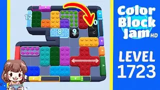 Color Block Jam Level 821 (1723) Solution Walkthrough