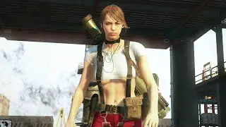 MGSV [HARD] FOB Event Skulls Attack Quiet Mod PC