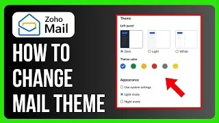 How to Change Zoho Mail Theme