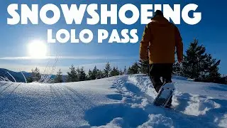Snowshoeing Lolo Pass