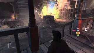 Black ops 2 weird glitch on Buried