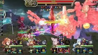 Kings Raid kirze vs WB1 10t stun team