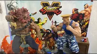 ULTIMATE STREET FIGHTER PCS STATUE DIORAMA | MANCAVE 2021