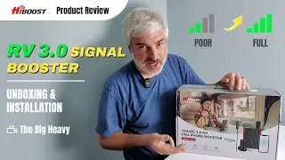 RV 3.0 Signal Booster Unboxing & Installation Guide | Hiboost