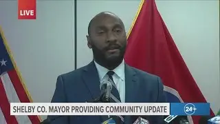 Shelby County Mayor Lee Harris provides update on inmate housing lawsuit
